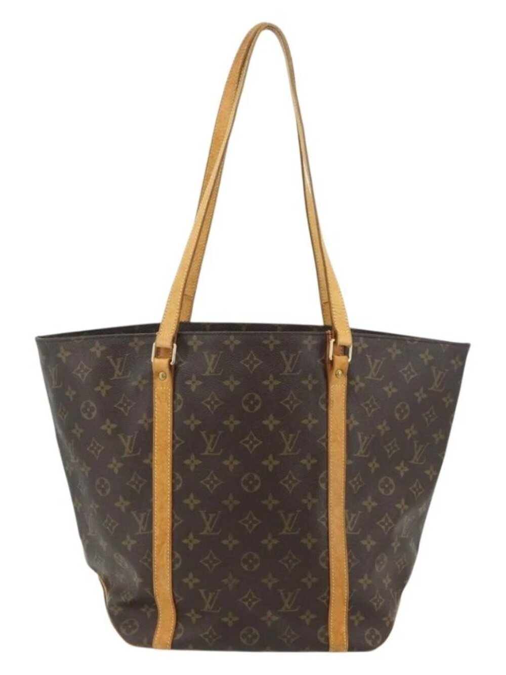 LOUIS VUITTON Monogram Sac Shopping Tote Bag M51108 LV Auth 178660 - Picture 2 of 16